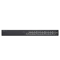 GS-2426P Géré L2 Gigabit Ethernet (10/100/1000) Connexion Ethernet, supportant l'alimentation via ce port (PoE) 1U Noir
