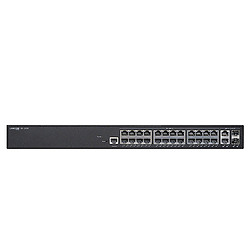GS-2426 Géré L2 Gigabit Ethernet (10/100/1000) 1U Noir