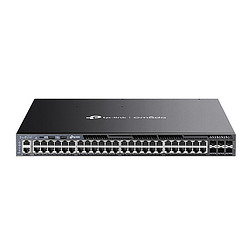 TP-Link Omada SG6654XHP commutateur réseau Géré L3 Gigabit Ethernet (10/100/1000) Connexion Ethernet, supportant l'alimentation 