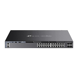 TP-Link Omada SG6428XHP commutateur réseau Géré L3 Gigabit Ethernet (10/100/1000) Connexion Ethernet, supportant l'alimentation 