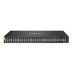 HPE Aruba Networking CX 6200F 48G Class4 PoE 4SFP+ 370W Géré L3 Gigabit Ethernet (10/100/1000) Connexion Ethernet, supportant l'