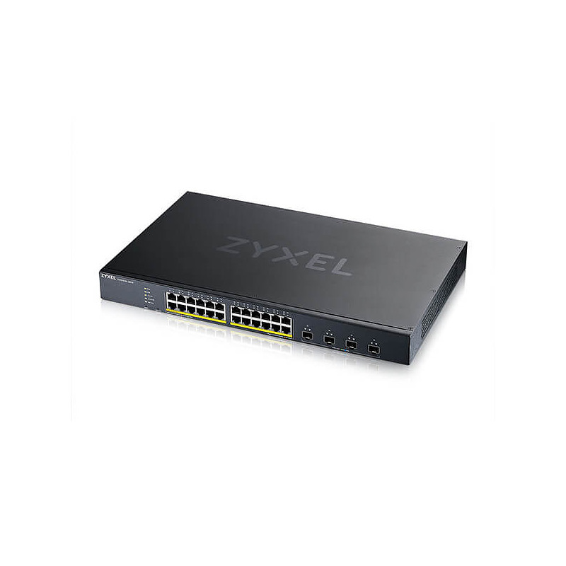 Zyxel XGS1935-28HP Géré L3 Gigabit Ethernet (10/100/1000) Connexion Ethernet, supportant l'alimentation via ce port (PoE)