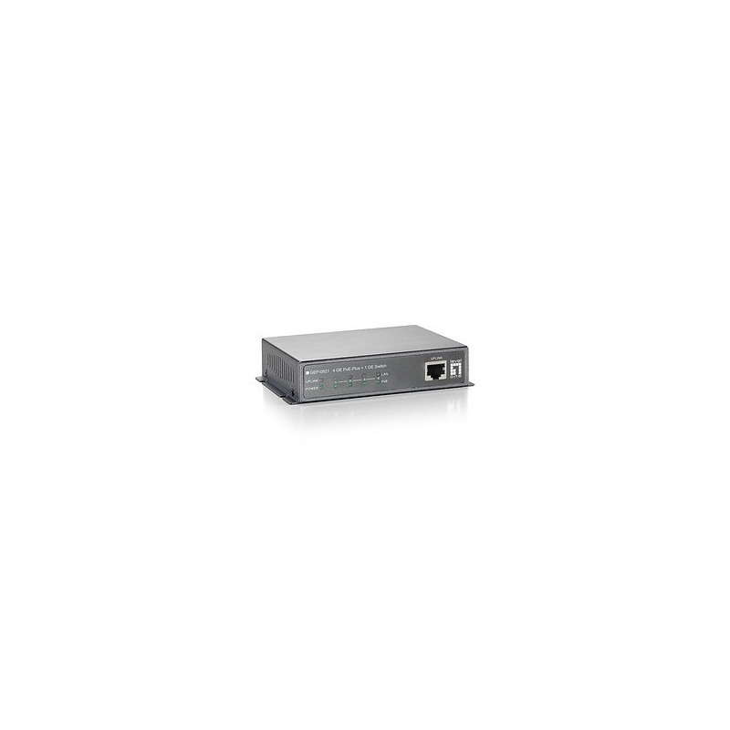 LevelOne GEP-0521 commutateur réseau Non-géré Gigabit Ethernet (10/100/1000) Connexion Ethernet, supportant l'alimentation via c