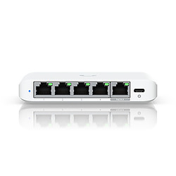 Ubiquiti UniFi Flex Mini 2.5G Géré 2.5G Ethernet (100/1000/2500) Connexion Ethernet, supportant l'alimentation via ce port (PoE)
