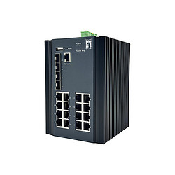 LevelOne IGU-2071 commutateur réseau Géré L2+ Gigabit Ethernet (10/100/1000) Noir
