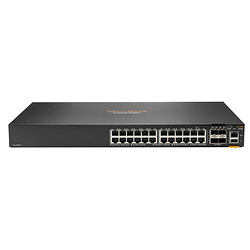 HPE Aruba Networking CX 6200F 24G Class-4 PoE 4SFP+ 370W Géré L3 Gigabit Ethernet (10/100/1000) Connexion Ethernet, supportant l