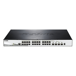 D-Link DGS-1510-28XMP Géré L2/L3 Gigabit Ethernet (10/100/1000) Connexion Ethernet, supportant l'alimentation via ce port (PoE) 