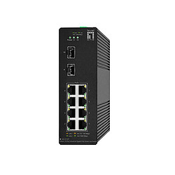 LevelOne IGS-2110P commutateur réseau Géré L2 Gigabit Ethernet (10/100/1000) Connexion Ethernet, supportant l'alimentation via c