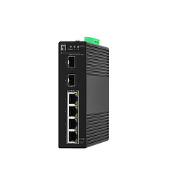 LevelOne IGS-2106P commutateur réseau Géré L2 Gigabit Ethernet (10/100/1000) Connexion Ethernet, supportant l'alimentation via c