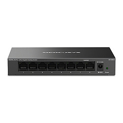 Mercusys MS108GS commutateur réseau Non-géré Gigabit Ethernet (10/100/1000) Noir