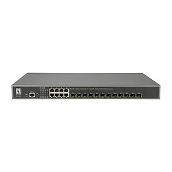 LevelOne GTL-2091 Géré L3 Gigabit Ethernet (10/100/1000) Gris