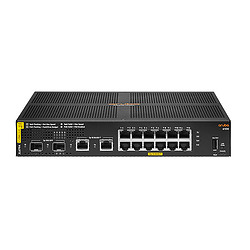HPE Aruba Networking 6100 12G Class4 PoE 2G/2SFP+ 139W Géré L3 Gigabit Ethernet (10/100/1000) Connexion Ethernet, supportant l'a