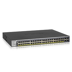 NETGEAR GS752TP Géré L2/L3/L4 Gigabit Ethernet (10/100/1000) Connexion Ethernet, supportant l'alimentation via ce port (PoE) 1U 