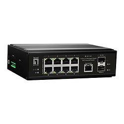 LevelOne IGP-1061 commutateur réseau Géré L2 Gigabit Ethernet (10/100/1000) Connexion Ethernet, supportant l'alimentation via ce