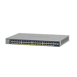 NETGEAR GS728TP Géré L2/L3/L4 Gigabit Ethernet (10/100/1000) Connexion Ethernet, supportant l'alimentation via ce port (PoE) Gri