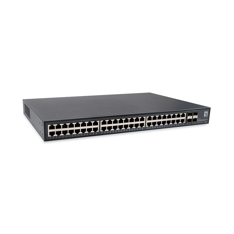 LevelOne GTU-5211 commutateur réseau Non-géré Gigabit Ethernet (10/100/1000) Noir