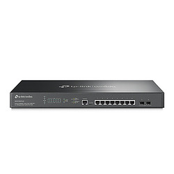 TP-Link Omada SG3210XHP-M2 commutateur réseau Géré L2+ 2.5G Ethernet (100/1000/2500) Connexion Ethernet, supportant l'alimentati