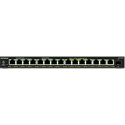 NETGEAR GS316EPP Géré Gigabit Ethernet (10/100/1000) Connexion Ethernet, supportant l'alimentation via ce port (PoE) Noir