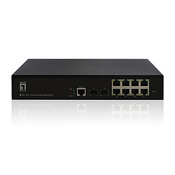 LevelOne GEL-1061 commutateur réseau Géré L2 Gigabit Ethernet (10/100/1000) Noir