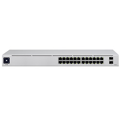 Ubiquiti UniFi USW-24 commutateur réseau Géré L2 Gigabit Ethernet (10/100/1000) Argent