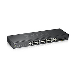 Zyxel GS1920-24V2 Géré Gigabit Ethernet (10/100/1000) Noir