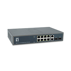 LevelOne GEP-1221 commutateur réseau Non-géré Gigabit Ethernet (10/100/1000) Connexion Ethernet, supportant l'alimentation via c
