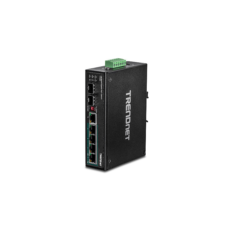Trendnet TI-PG62 commutateur réseau Non-géré Gigabit Ethernet (10/100/1000) Connexion Ethernet, supportant l'alimentation via ce