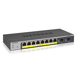 NETGEAR GS110TP Géré L2/L3/L4 Gigabit Ethernet (10/100/1000) Connexion Ethernet, supportant l'alimentation via ce port (PoE) Gri