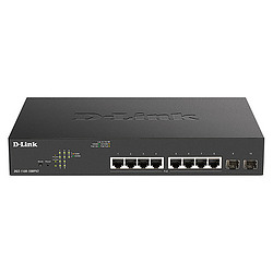 D-Link DGS-1100-10MPV2 Géré L2 Gigabit Ethernet (10/100/1000) Connexion Ethernet, supportant l'alimentation via ce port (PoE) 1U