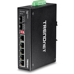 Trendnet TI-G62 commutateur réseau Non-géré L2 Gigabit Ethernet (10/100/1000) Noir