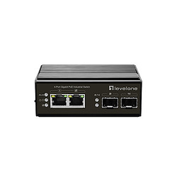 LevelOne IGP-0432 commutateur réseau Non-géré Gigabit Ethernet (10/100/1000) Connexion Ethernet, supportant l'alimentation via c