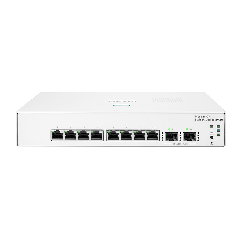 HPE Aruba Networking Networking Instant On Switch 8p Gigabit 2p SFP 1930
