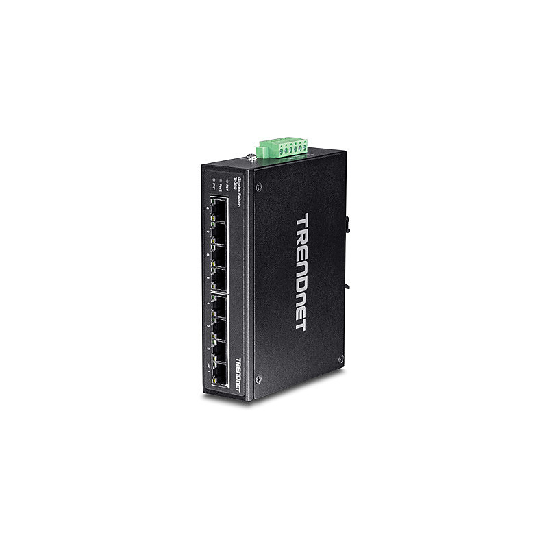 Trendnet TI-G80 commutateur réseau Non-géré L2 Gigabit Ethernet (10/100/1000) Noir