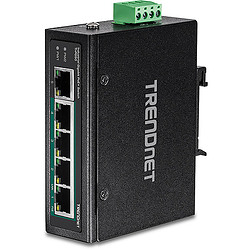 Trendnet TI-PG50 commutateur réseau Non-géré Gigabit Ethernet (10/100/1000) Connexion Ethernet, supportant l'alimentation via ce