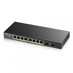 Zyxel GS1900-8HP v3 PoE Géré L2 Gigabit Ethernet (10/100/1000) Connexion Ethernet, supportant l'alimentation via ce port (PoE) N