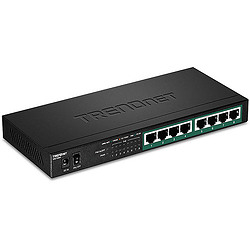Trendnet TPE-TG84 commutateur réseau Non-géré Gigabit Ethernet (10/100/1000) Connexion Ethernet, supportant l'alimentation via c