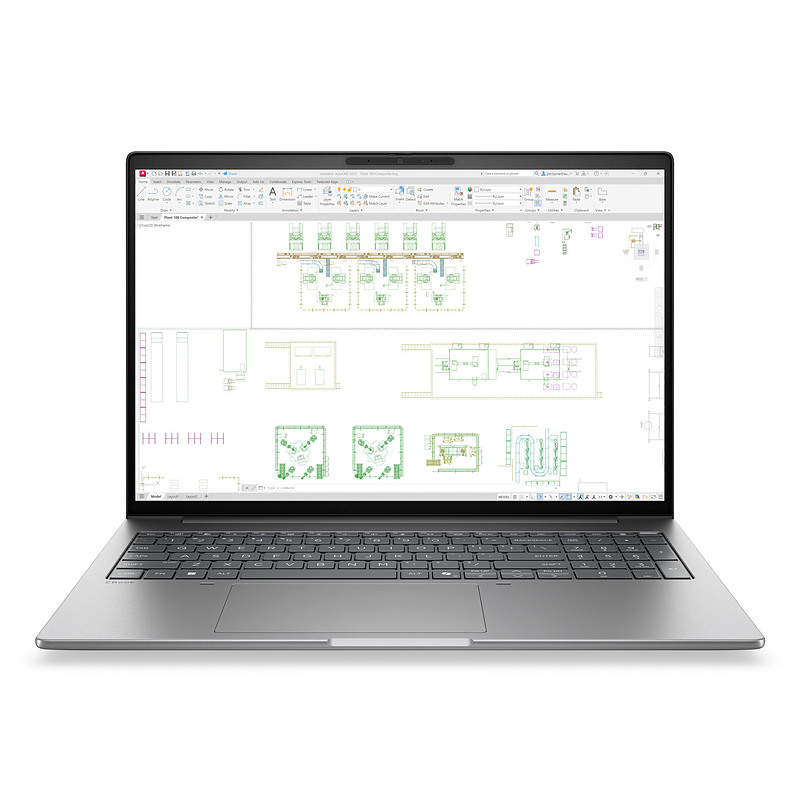 HP DW8D6ET 16" Intel Core Ultra 7 16 Go Argent 1 To