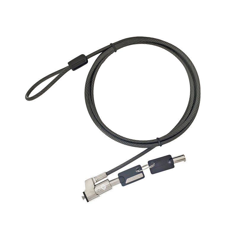 Conceptronic CUSTODIO02BWM câble antivol Noir 1,8 m