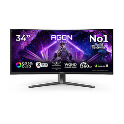 AOC AGP346UCSD 34" QD-OLED Wide Quad HD 0,03 ms Noir