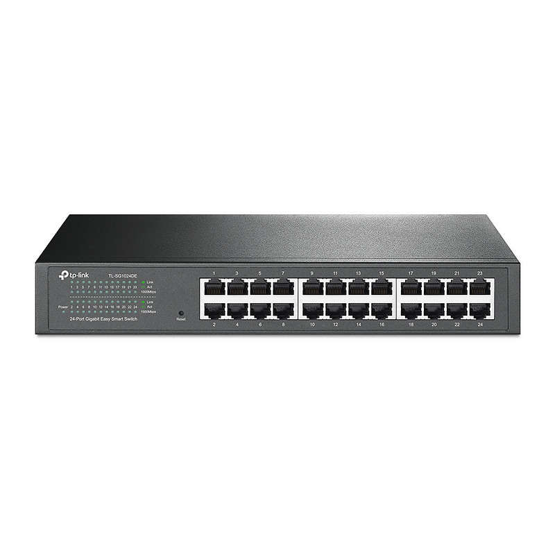 TP-Link TL-SG1024DE commutateur réseau Géré L2 Gigabit Ethernet (10/100/1000) Noir