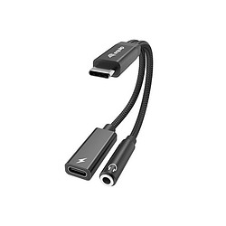 Equip 133470 USB-C USB-C / 3.5mm Audio Noir