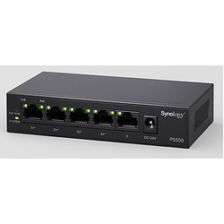 Synology PS500 commutateur réseau Non-géré L2 Gigabit Ethernet (10/100/1000) Connexion Ethernet, supportant l'alimentation via c