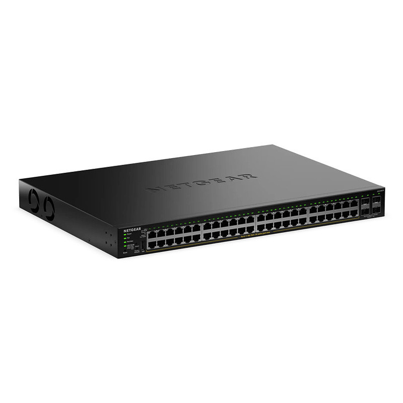 NETGEAR GS348TPv2 Géré L2/L3 Gigabit Ethernet (10/100/1000) Connexion Ethernet, supportant l'alimentation via ce port (PoE) 1U N