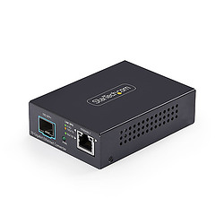 StarTech.com Convertisseur de Média Fibre Optique SFP+ Ouvert Multi-Gigabit 10 GbE, 10G/5G/2,5G/1G/100M, Cuivre vers 10GBASE-X S