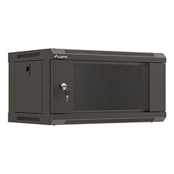 Lanberg WF03-5304-10B étagère 4U Rack monté sur le mur Noir