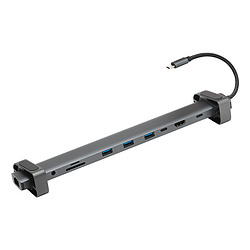 Bluestork HUB OFFICE PRO USB Type-C 5000 Mbit/s Gris