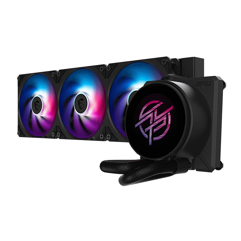 MSI MPG CORELIQUID P22 360 système de refroidissement d’ordinateur Processeur Kit watercooling 12 cm Noir