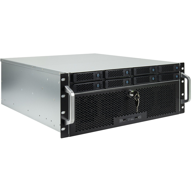 Inter-Tech 4U-4708 Rack Noir