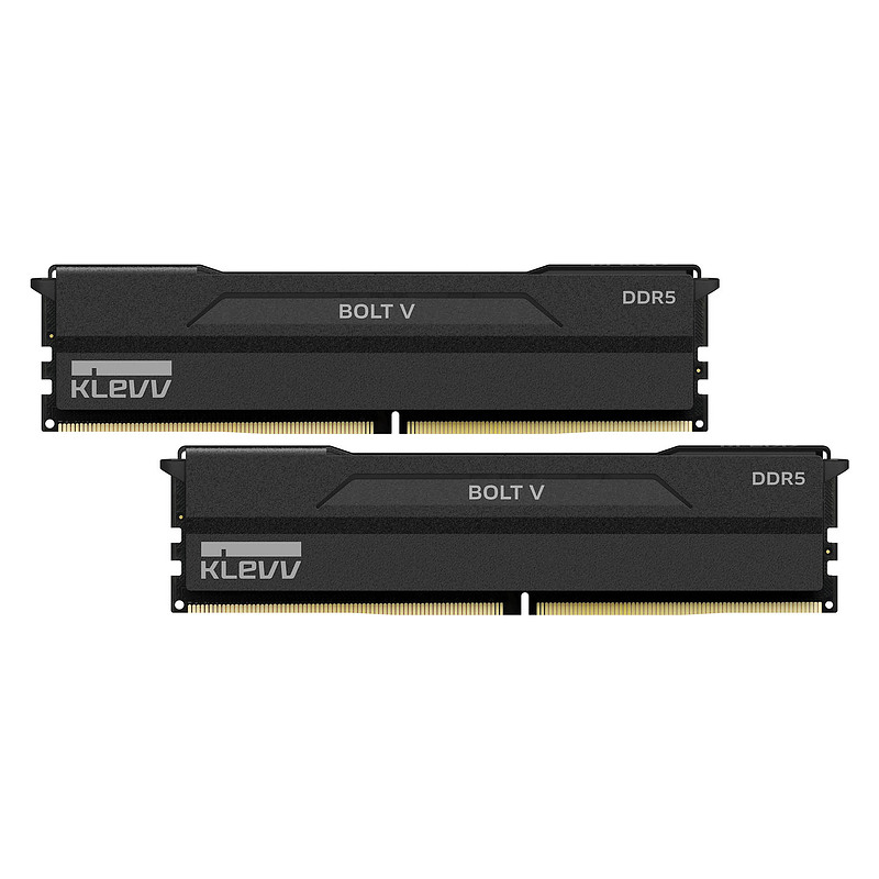 Klevv BOLT V 32GB (2x16GB) DDR5 Gaming RAM 6000MHz CL30 Memory Module Kit 32 Go 2x16 Go 288-pin DIMM