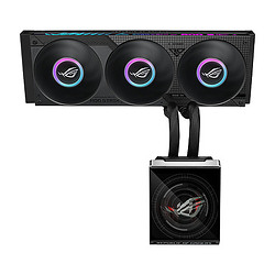 ASUS ROG Strix SLC IV 360 ARGB LCD Processeur Kit watercooling 12 cm Noir 1 pièce(s)